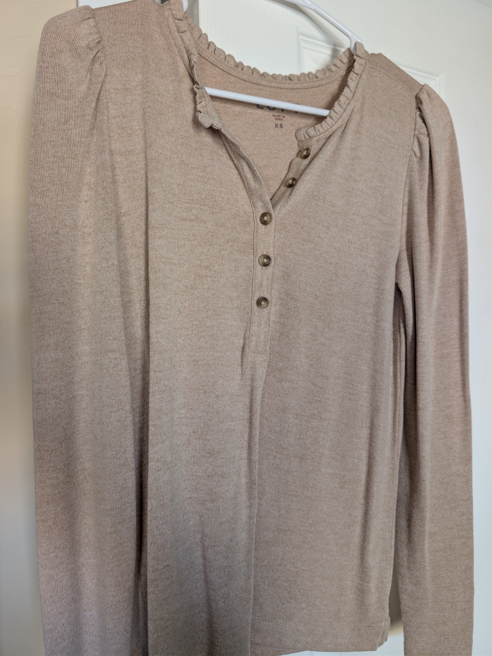 Loft Top In Beige